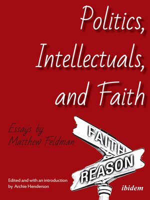 cover image of Politics, Intellectuals, and Faith